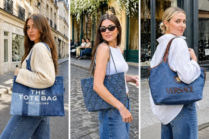 Praktiska jeansväskor i olika modeller för alla tillfällen. Stilrena, hållbara och perfekta för både resa, shopping och vardag.