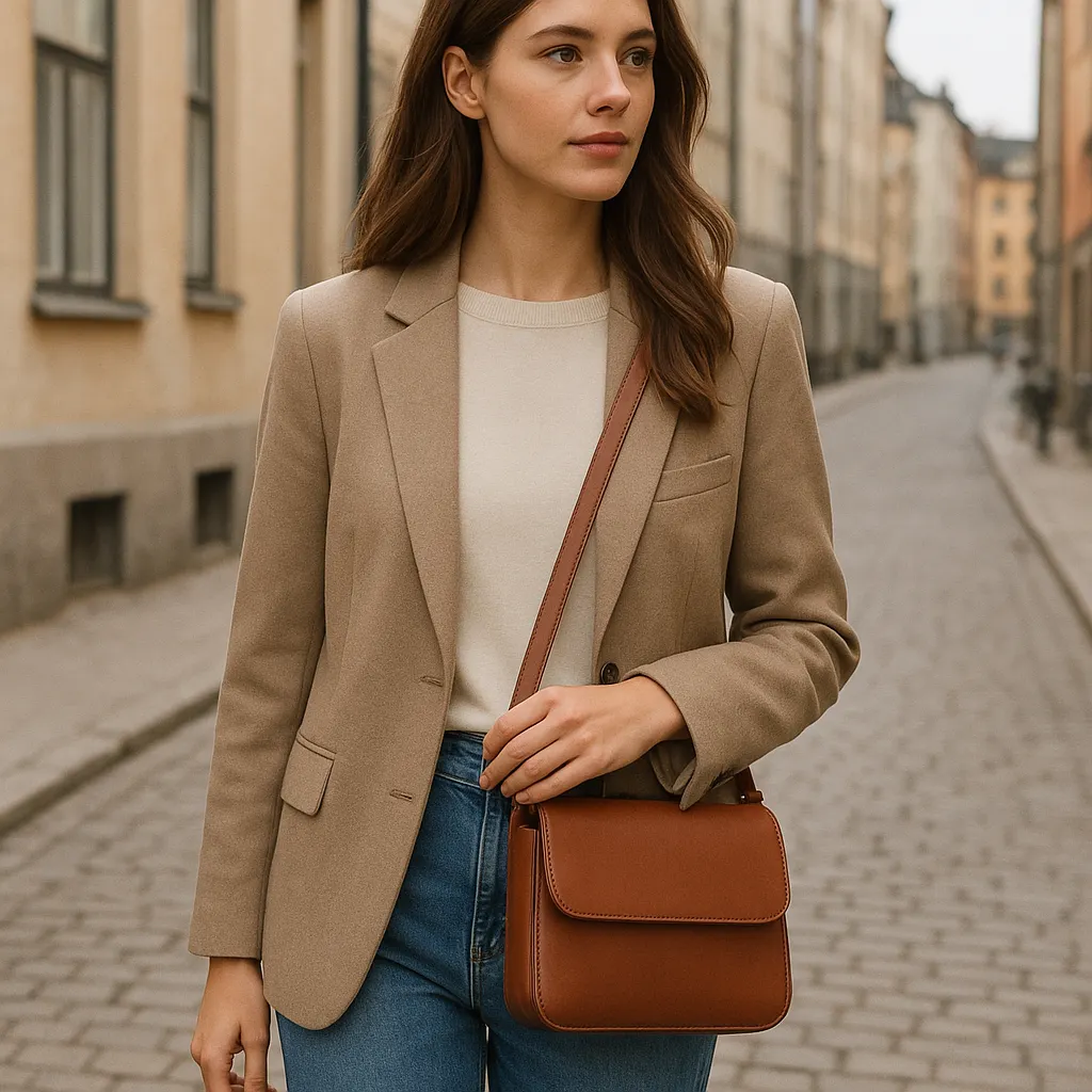 Kvinnlig stil med handväska: så bygger du en personlig look 2 Handväska som kompletterar kläder och personlig stil
